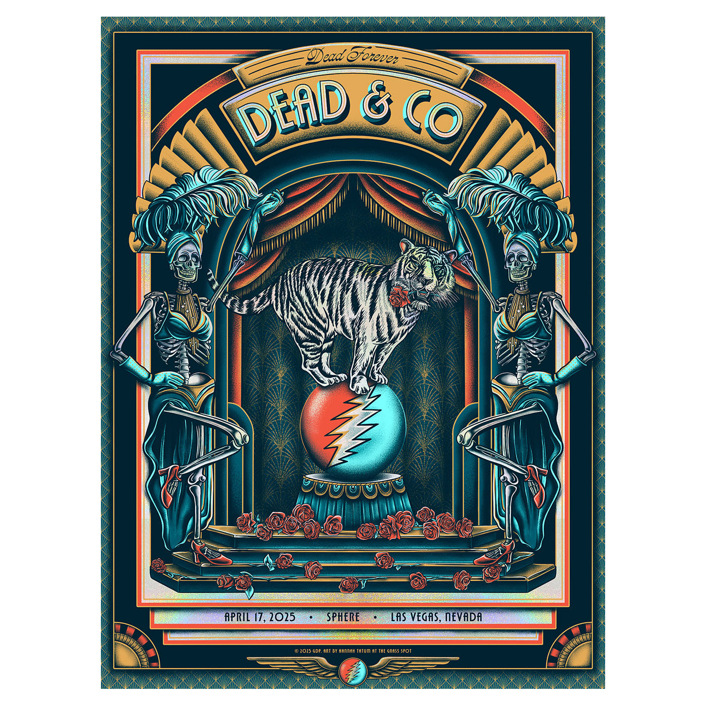 DEAD FOREVER April 17th Event Poster Online Variant