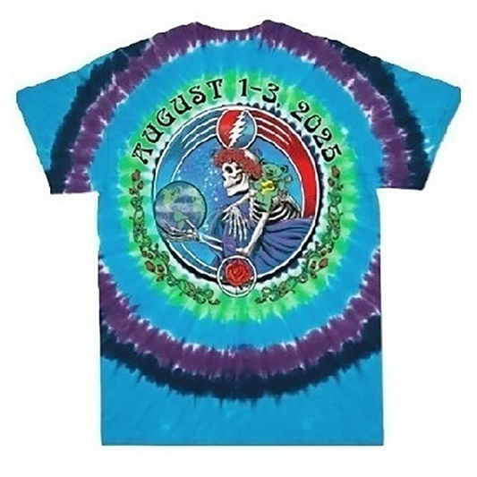 Golden Gate Park Skeleton Tie Dye Tee