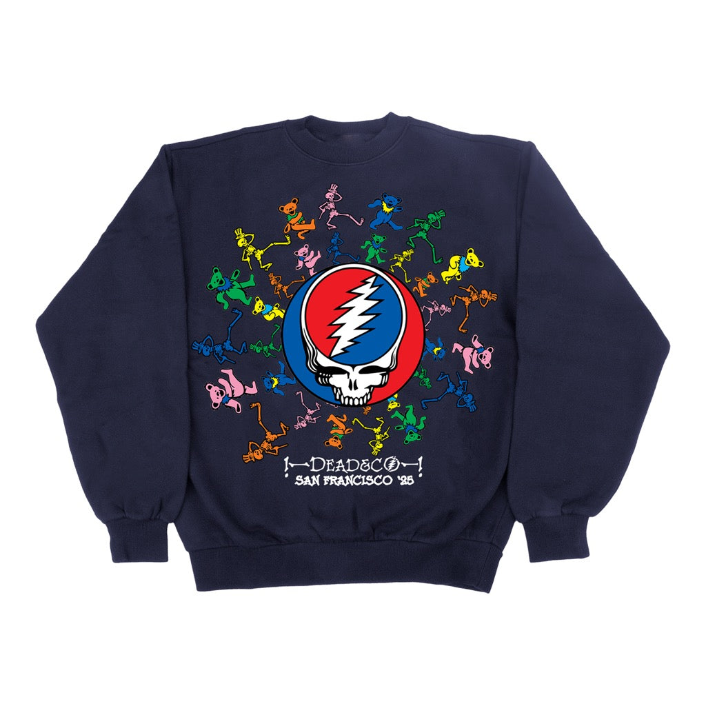 Dead & Company San Francisco 2025 Crewneck Sweatshirt