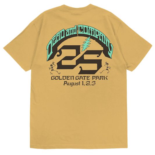 Dead & Company Bertha Mustard Tee