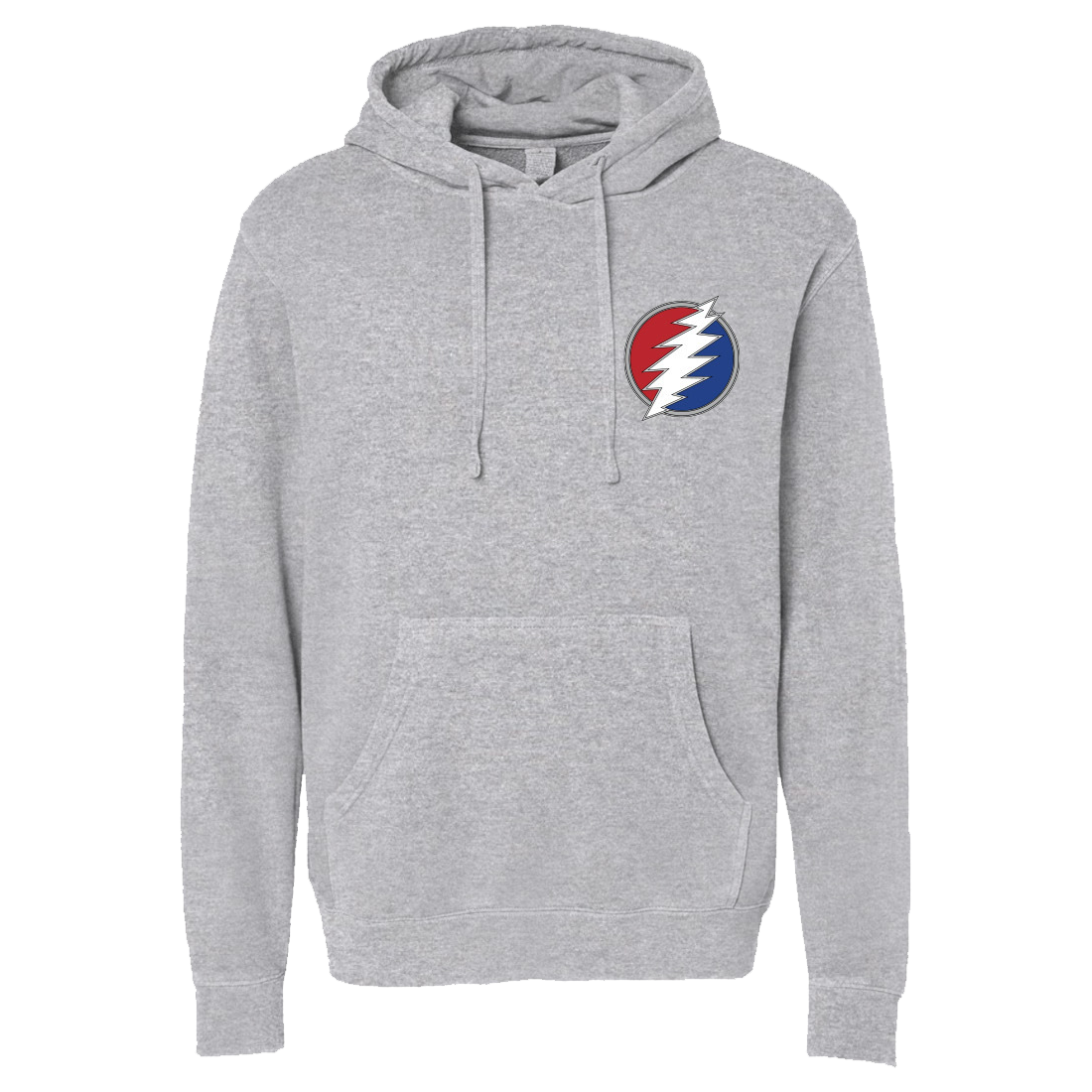Dead Forever Sphere Heather Grey Pullover Hoodie