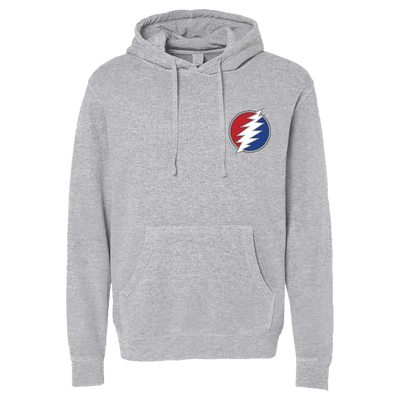 Dead Forever Sphere Heather Grey Pullover Hoodie