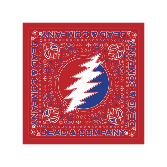 Dead & Company Golden Gate Park Red Bandana