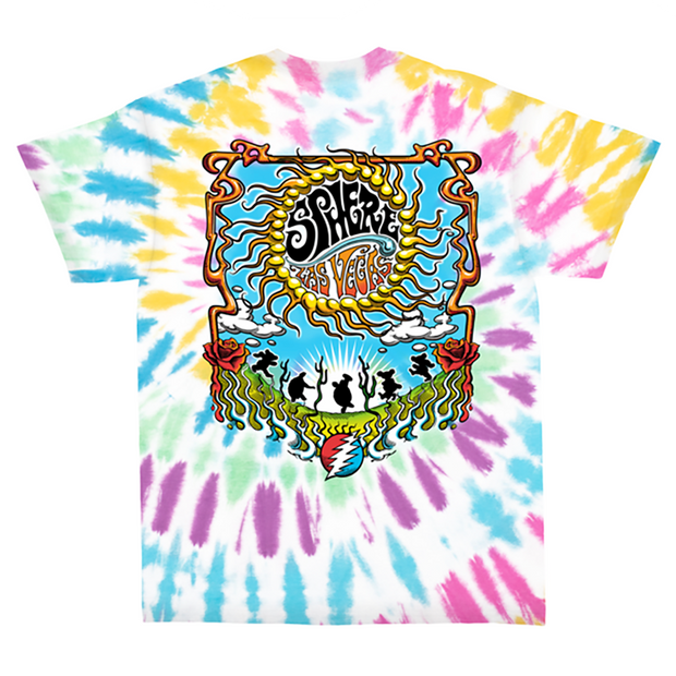 Dead & Co Sphere Las Vegas Tie Dye Tee