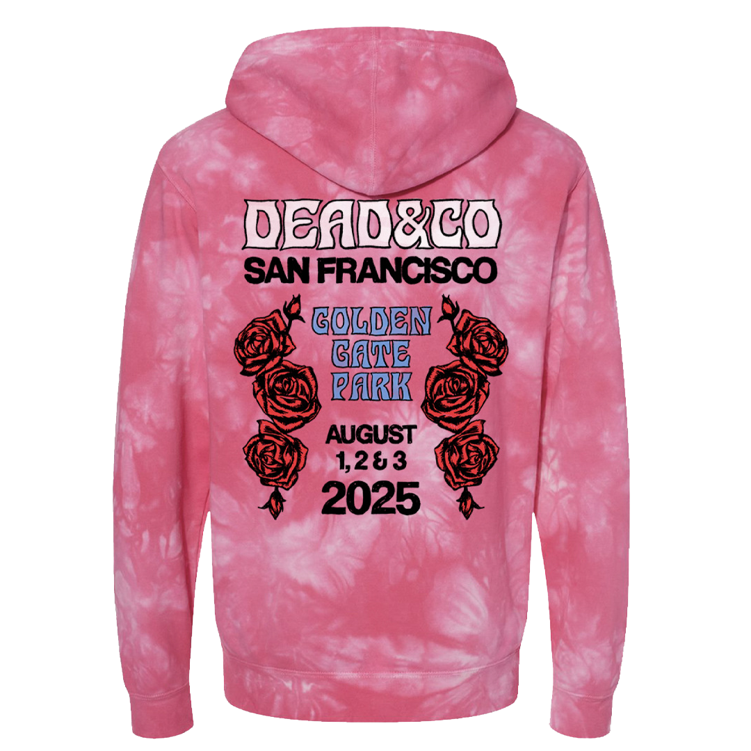 Dead & Company Golden Gate Park Tie Dye Hoodie