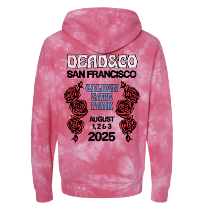 Dead & Company Golden Gate Park Tie Dye Hoodie