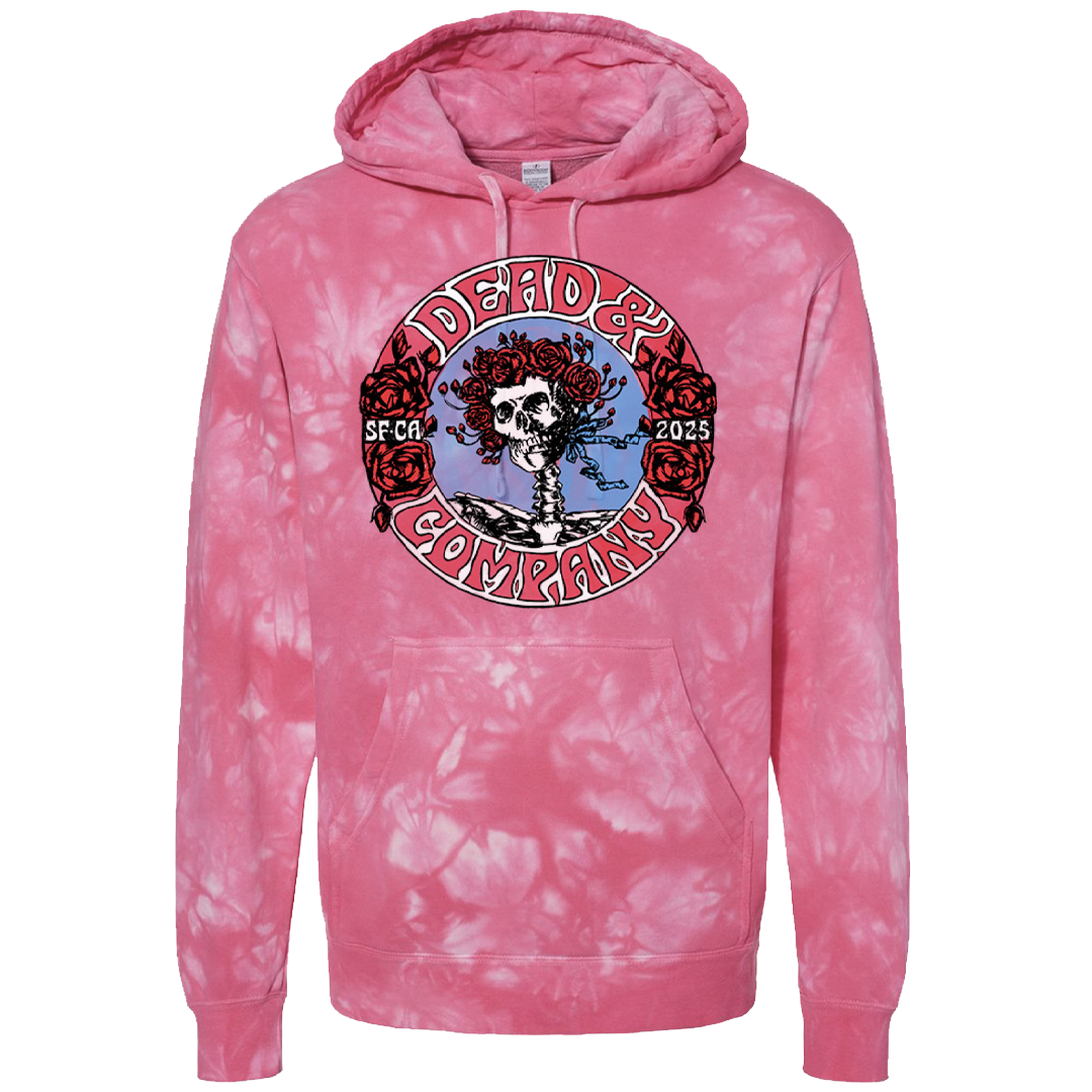 Dead & Company Golden Gate Park Tie Dye Hoodie