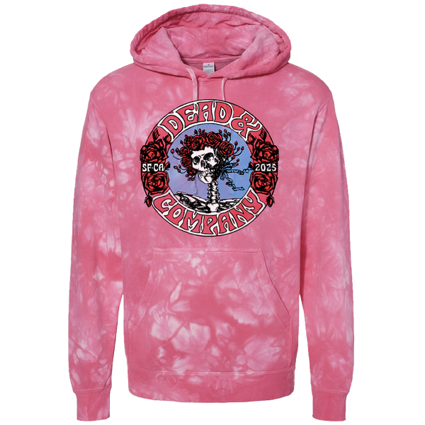 トップス L.G.B. dead or alive damage hoodie Dead & Company - Dead & Company Golden Gate Park Tie Dye Hoodie