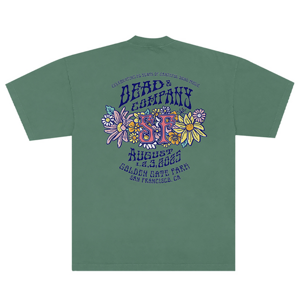 Dead & Company Golden Gate Park Flowers Tee