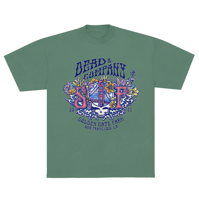 Dead & Company Golden Gate Park Flowers Tee