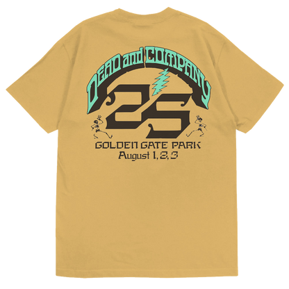 Dead & Company Bertha Mustard Tee