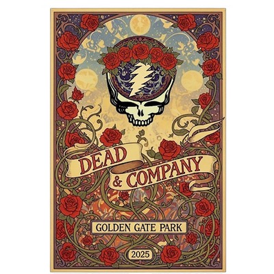 Dead & Company Golden Gate Park Blanket