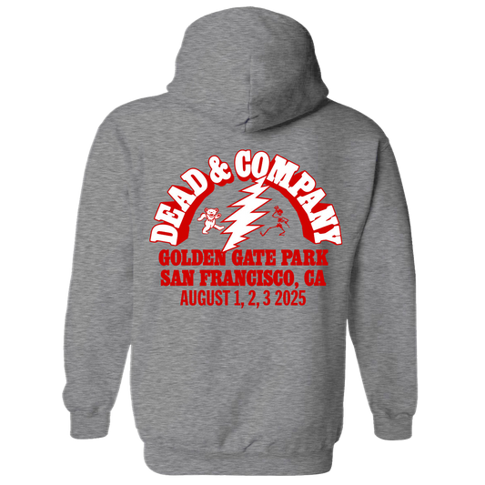 Dead & Company Golden Gate Park Gray Hoodie