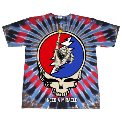 I Need A Miracle Dead Forever 2025 Tie Dye Tee