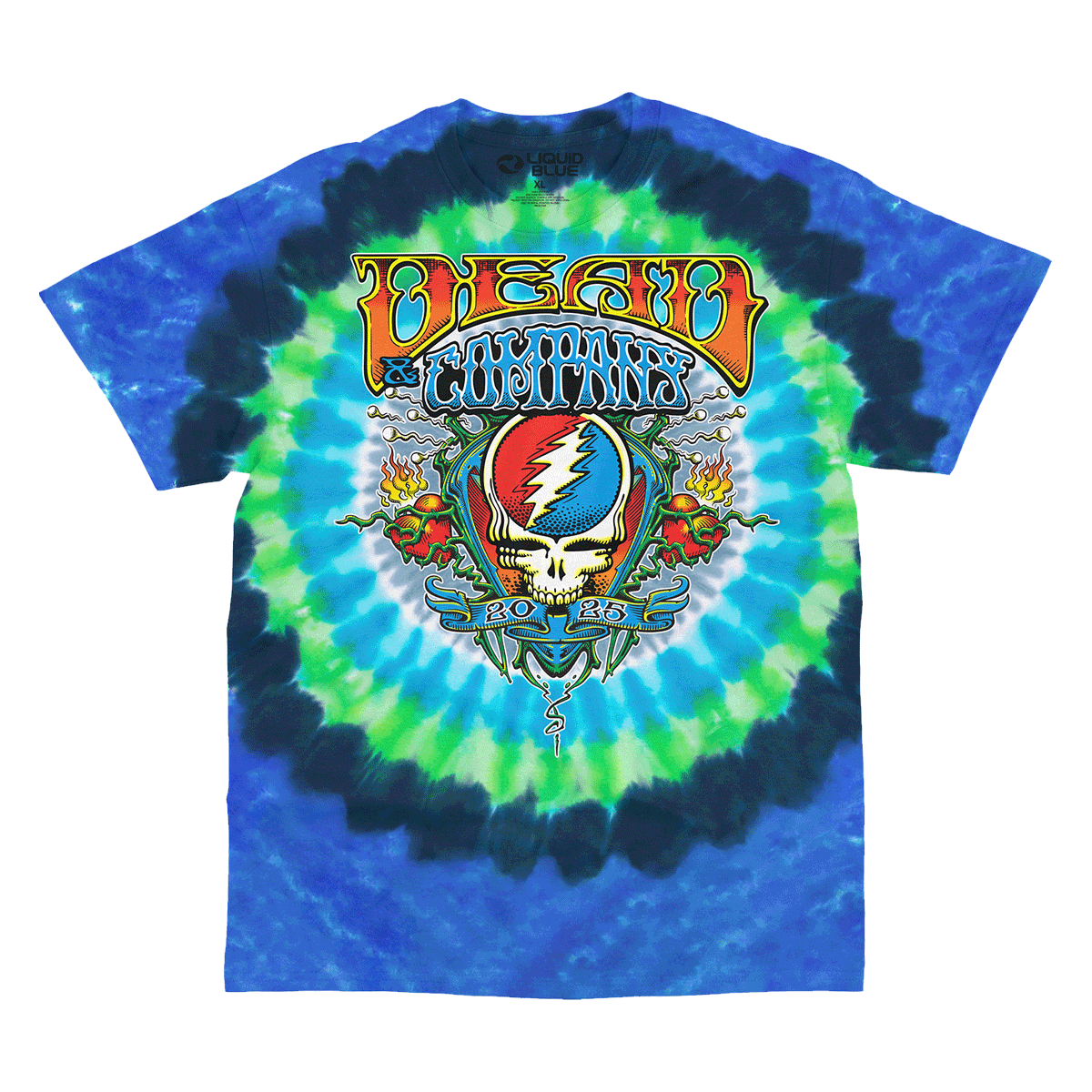 Golden Gate Park Tie Dye Tee Front