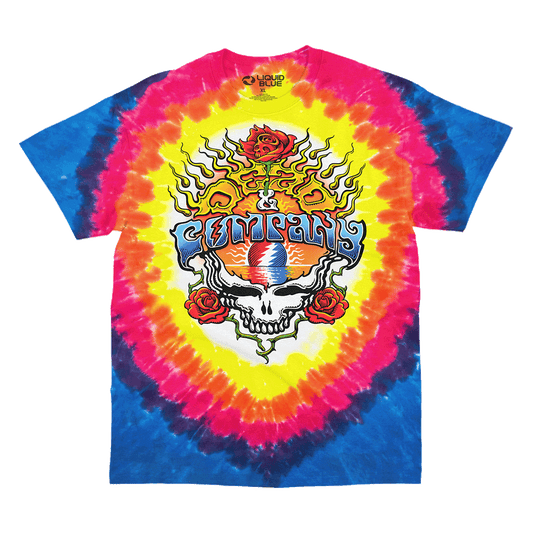 Dead & Company Golden Gate Park Tie Dye Tee Front