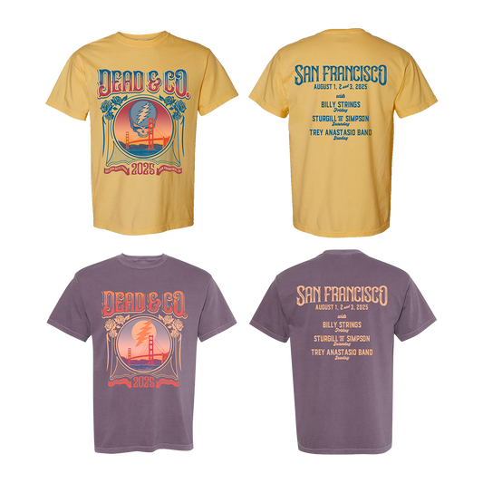 Dead & Co Golden Gate Park Tees Bundle