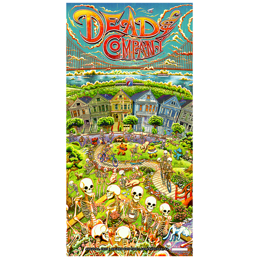 Dead & Company Golden Gate Park Event Poster August 2, 2025