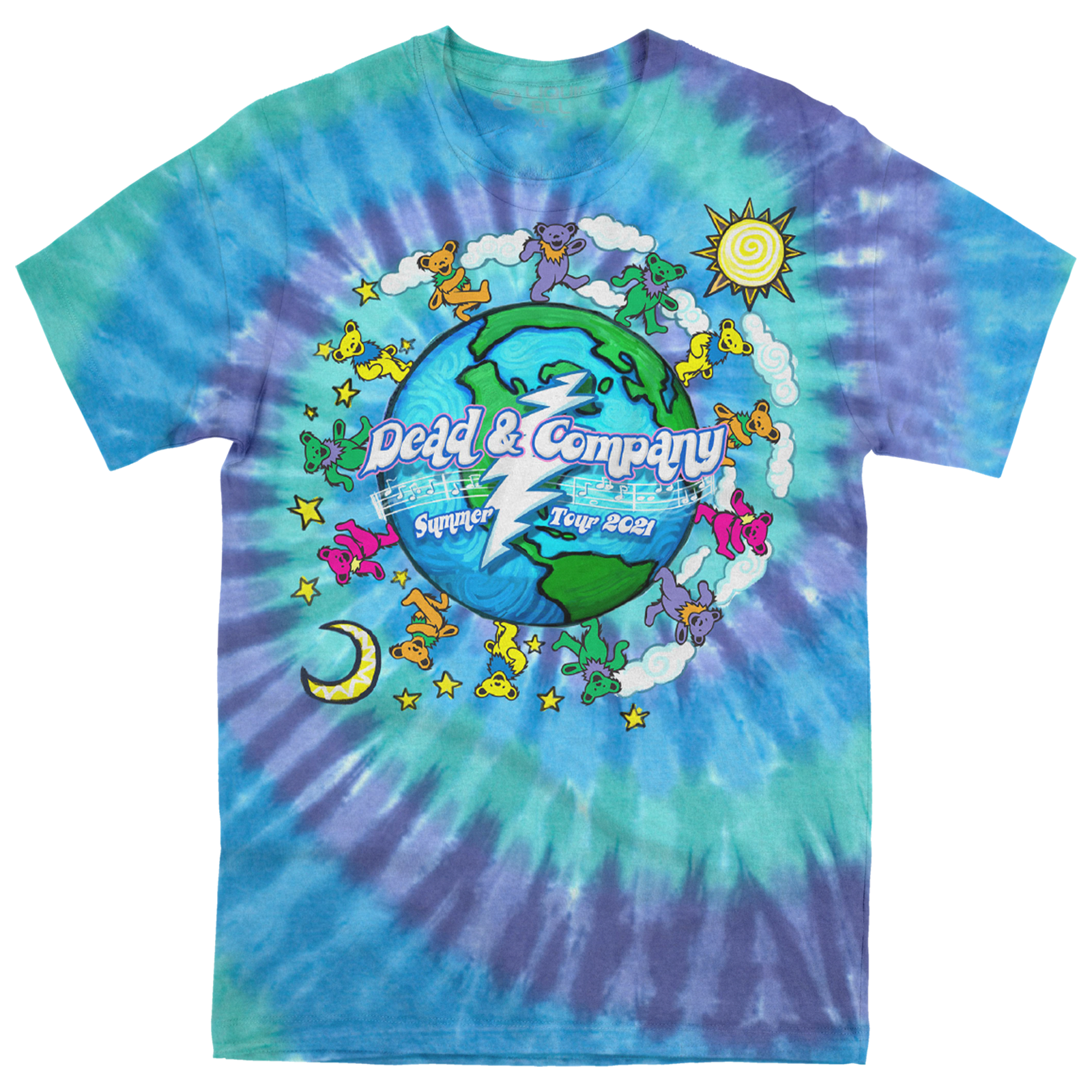 dead and company tie dye shirts